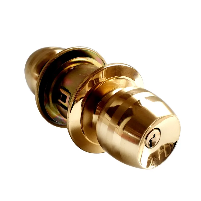 Круглая ручка для дверей дверные ручки замок Нержавеющая сталь вход проход