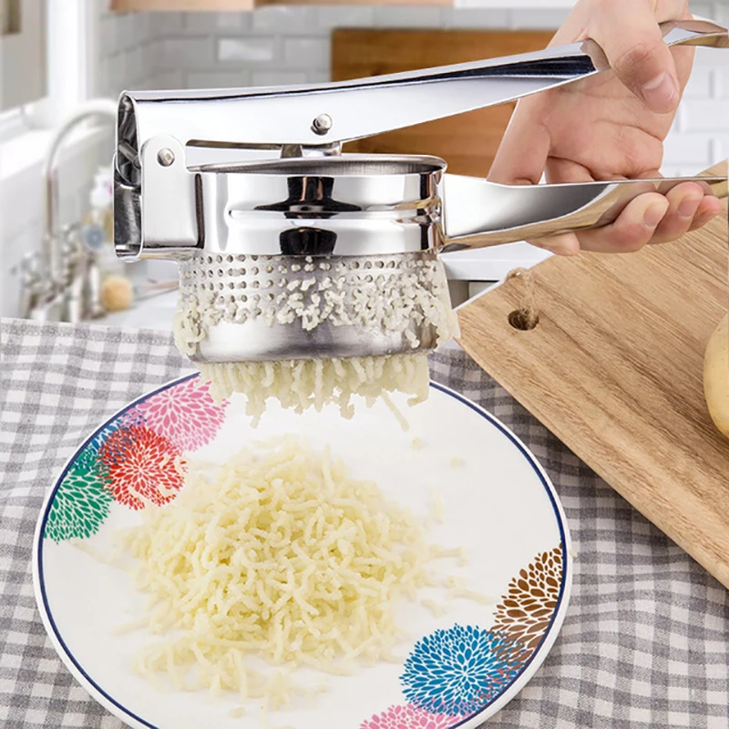 

Heavy Strainer Squash Commercial For Fruits Baby Ricers Handheld Potato Ricer Stainless Suitable For Kitchen Restaurant Cooking