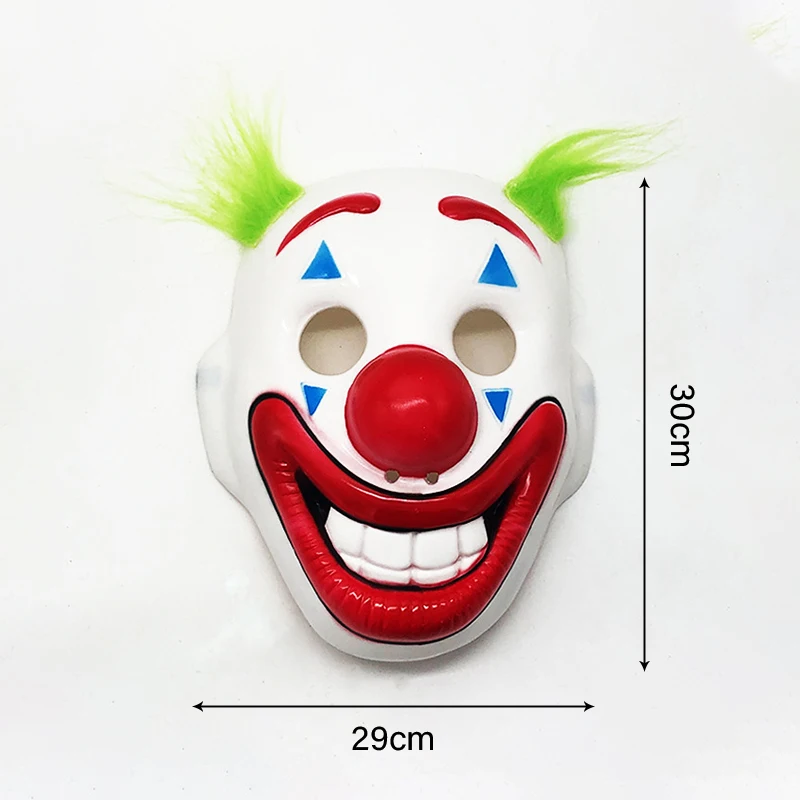 Маска клоуна Joker 2021 Артура флок Хоакин Феникс маска для Хэллоуина из фильма