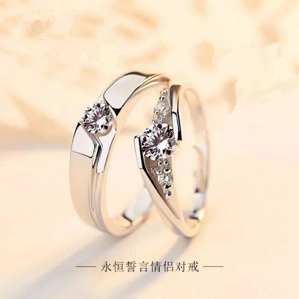 Изысканная мода 925 Anillos серебряные ювелирные изделия кольца с кристаллами для