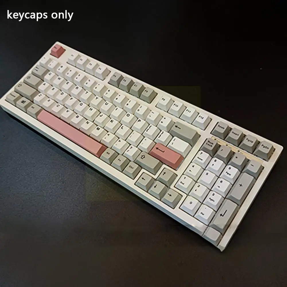 

126 крышка ПБТ, ретро, индивидуальная игровая легкая Механическая крышка, высокая плата, Oem крышка, трансмиссия T5o9