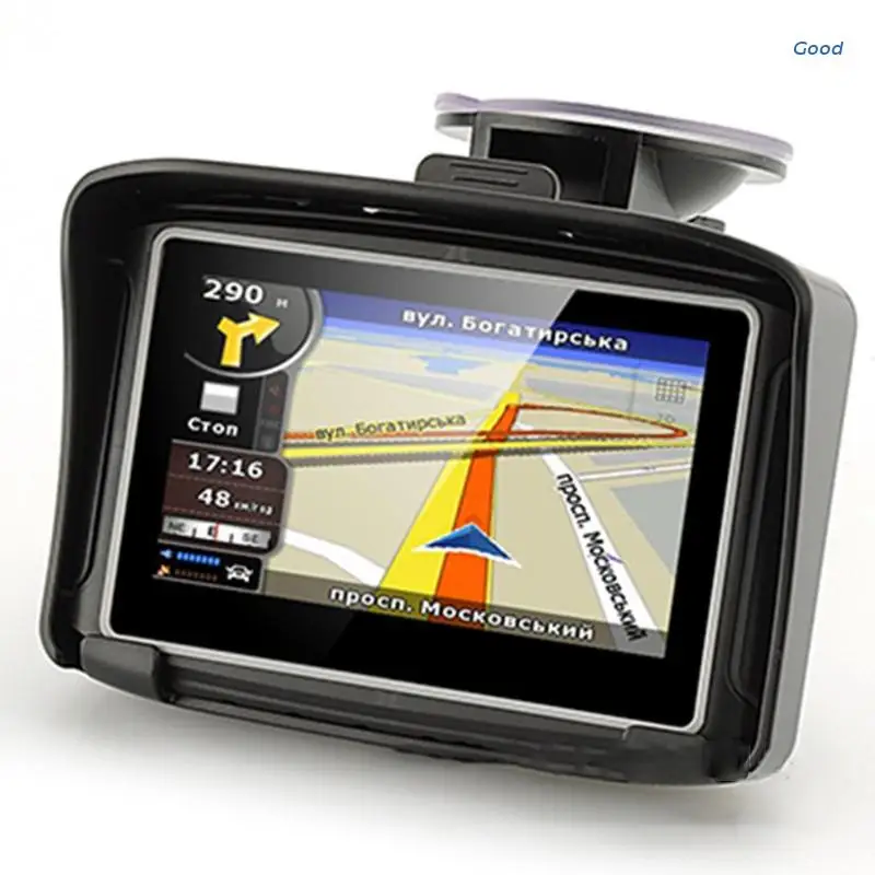 Система GPS навигации для мотоциклов 4 3 дюйма 1900 мАч литиевый аккумулятор выход 5