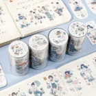 Mohamm 1 шт. ПЭТ лента 75 мм * 3 м персональный милый мультфильм Скрапбукинг Канцелярские Школьные принадлежности