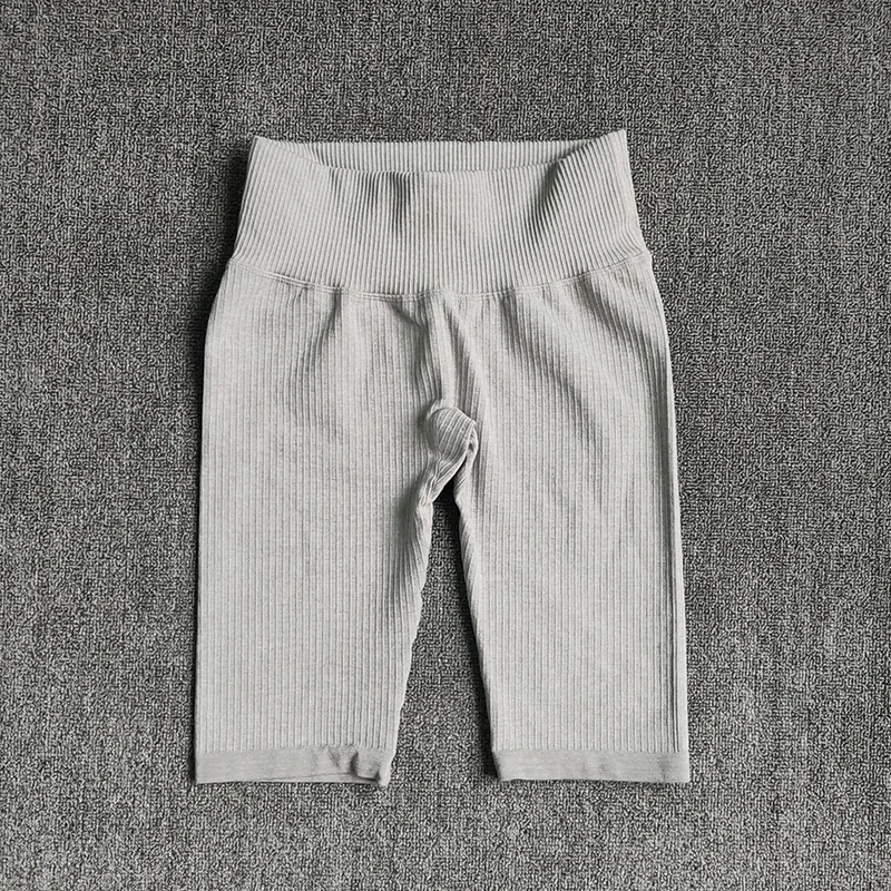 WAREBALL Seamless Fitness Women Yoga Shorts High Waist Workout Shorts Hip Push Up Yoga Running Shorts Sport Gym Leggings