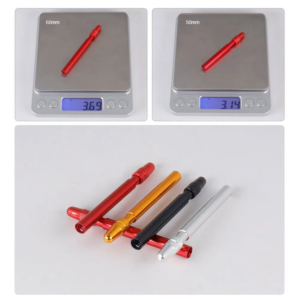 

5 Colors Valve Extension Extender 50/60mm Aluminum Alloy Bicycle Bike FV