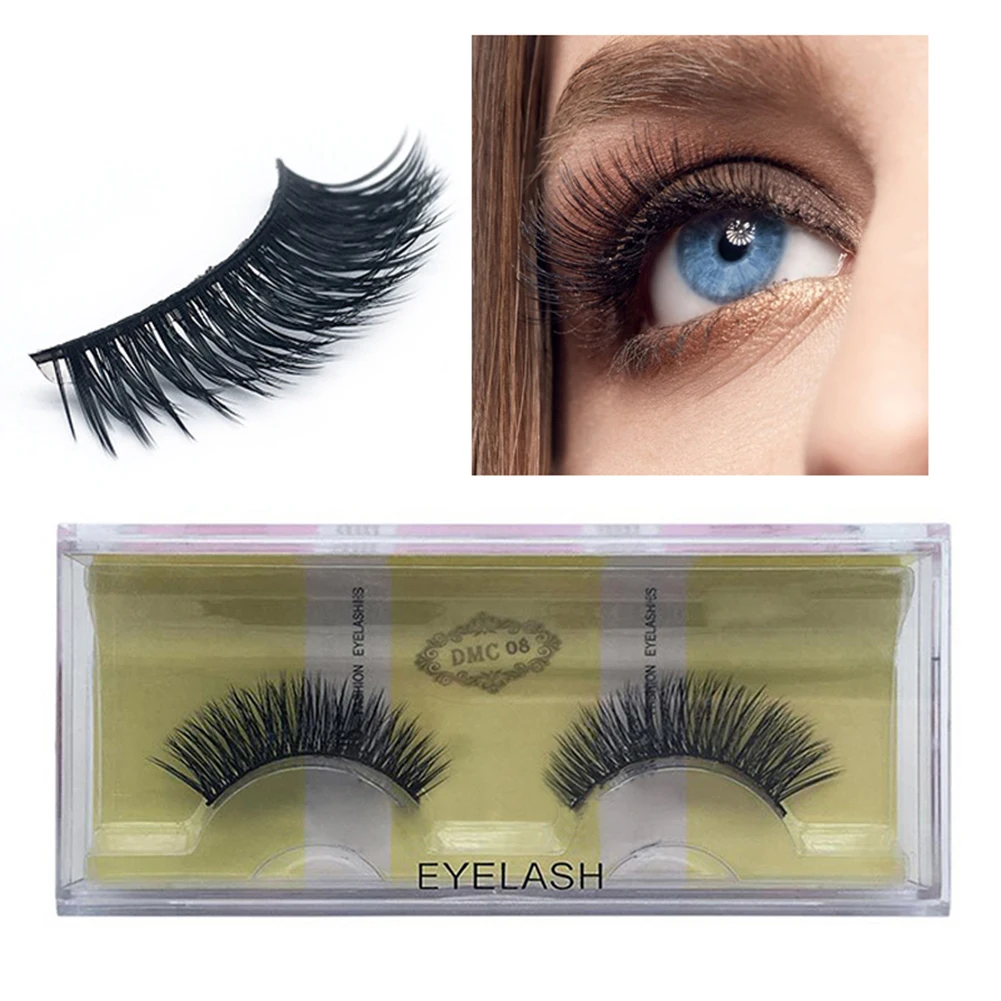 

Толстые Длинные Накладные ресницы из искусственной норки накладные ресницы для наращивания Макияж Красота удлиненный макияж накладные ре...