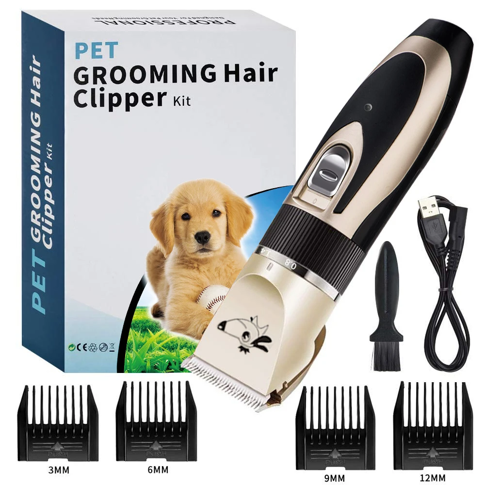 

Professional Cat Dog Hair Clippers Rechargeable Dog Clippers Electrical Pet Clippers