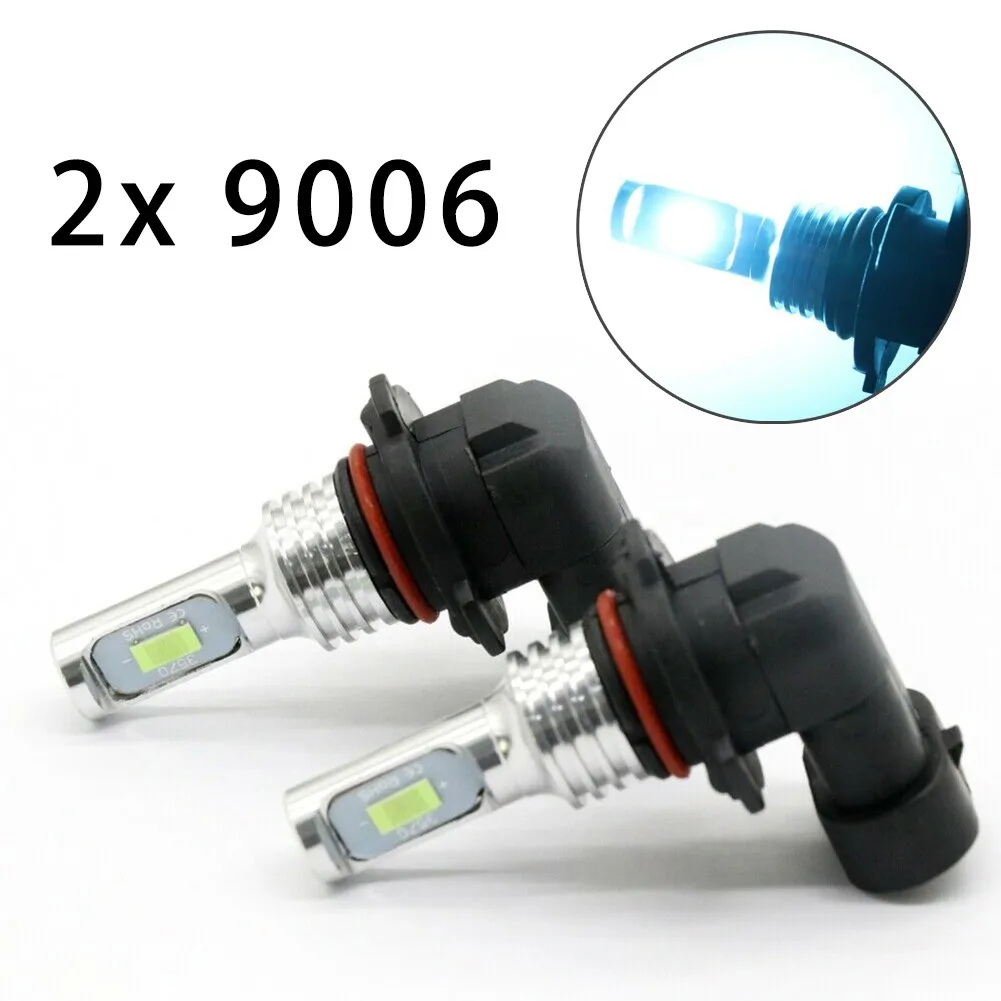 

3570 Bulbs 6000LM Headlight 8000K 80W 2pcs 9006 Bright CSP Error Free HB4