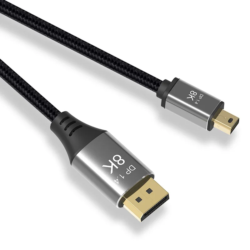 Кабель Minidp для Displayport двунаправленный межпозиционный кабель DP1.4 версия 4K @ 144 Гц HD