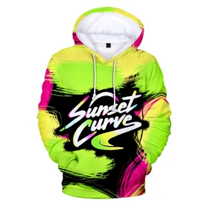 Толстовка Julie and The Phantoms 3D для мужчин и женщин, Свитшот в стиле Харадзюку, повседневная спортивная одежда, уличная одежда с изгибом заката