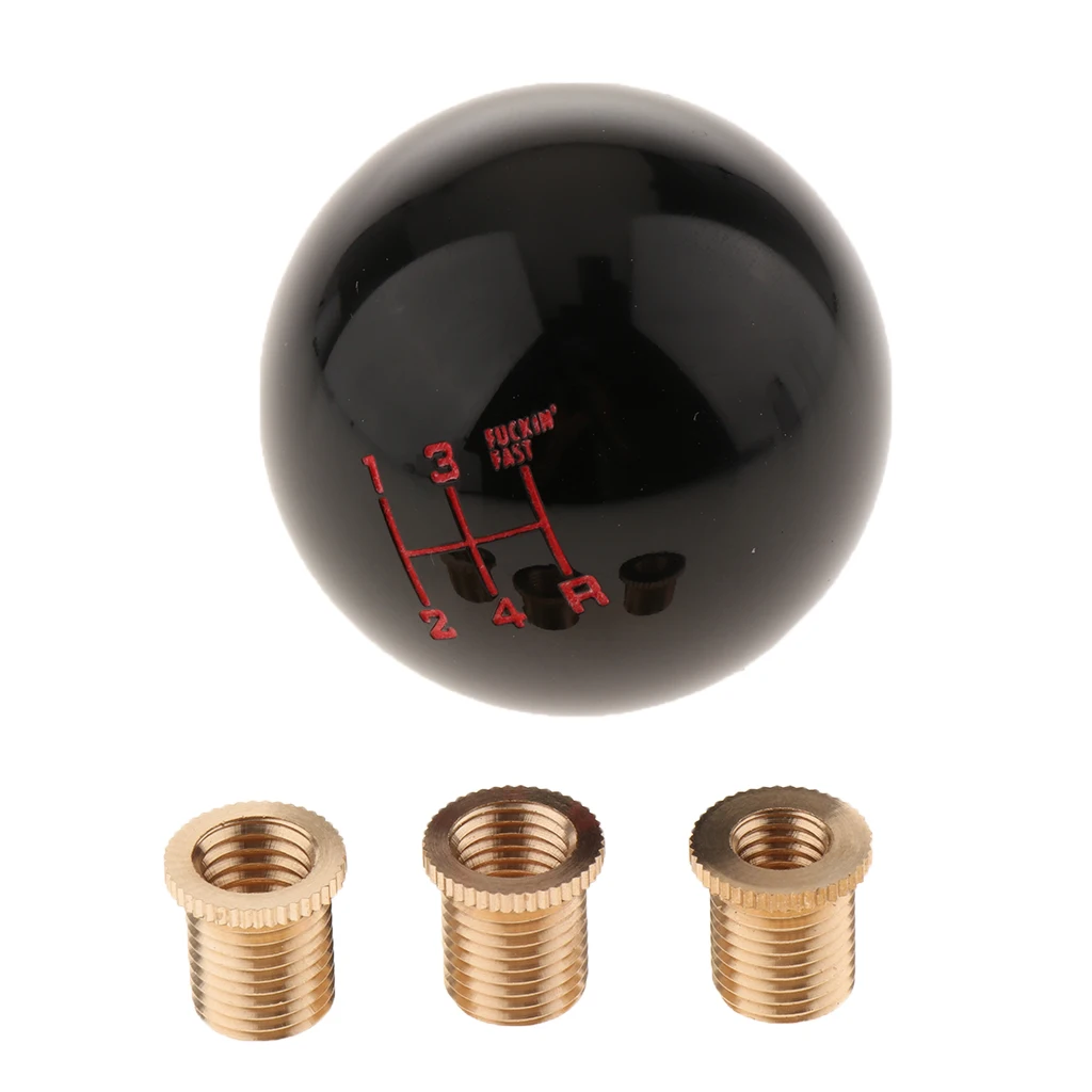 

Universal Manual and Automatic Car Gear Stick er Knob Lever for Most Vehicles With Round Gear Lever