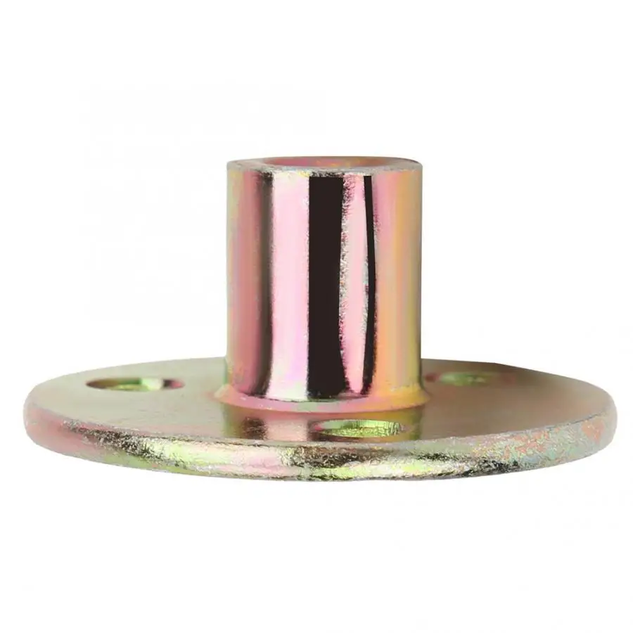 5 шт. Т-образная гайка фланец с 3 отверстиями Оцинкованная железная для крепления