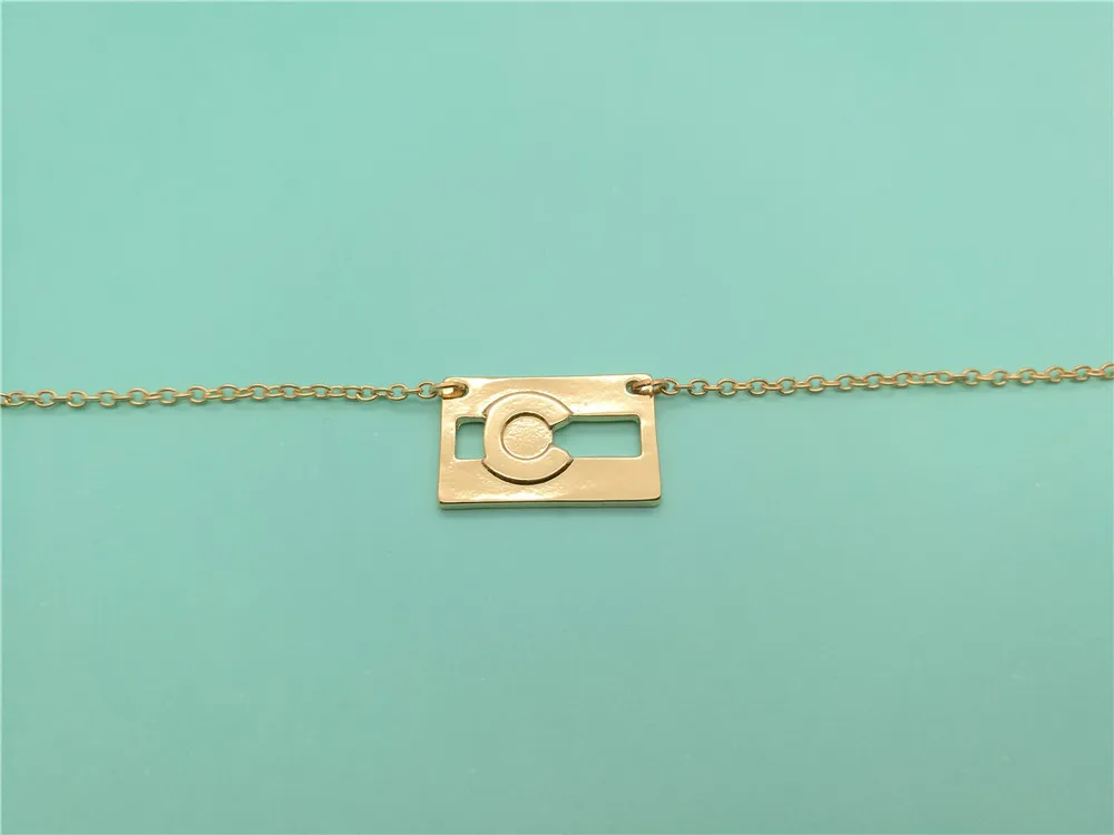 Флаг Колорадо браслеты простой США Государственный флаг браслет в форме Штатов