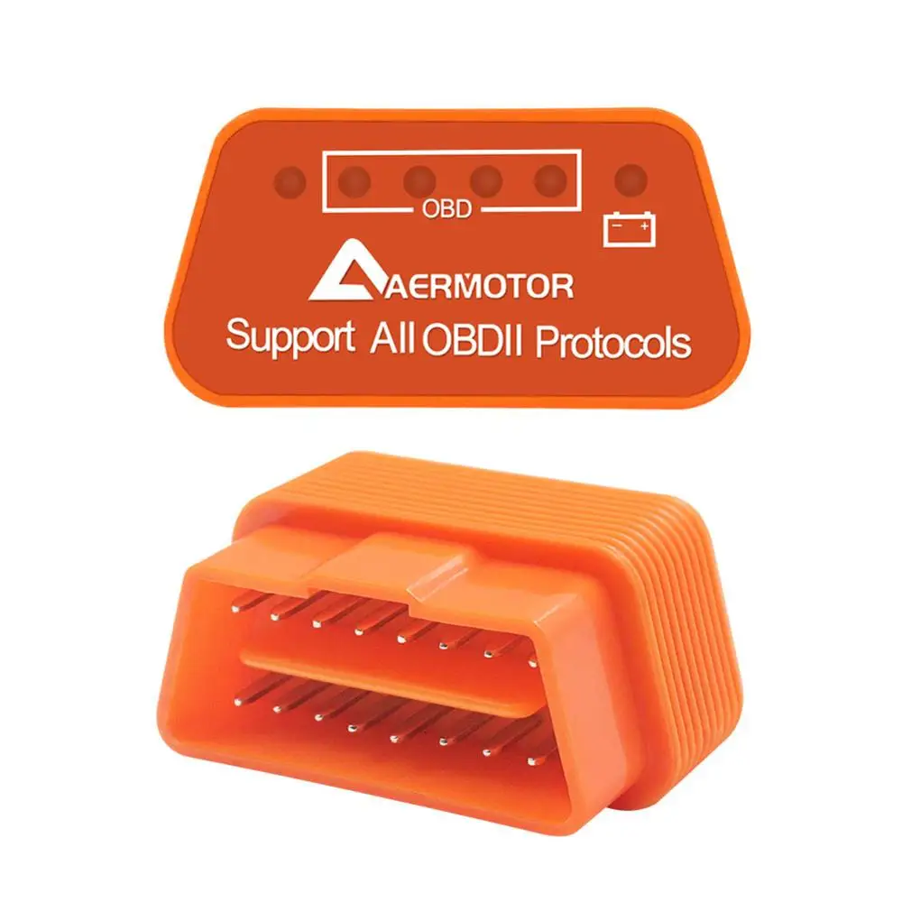 Автомобильный диагностический сканер ELM327 OBD2 адаптер для Android IOS Windows Aermotor Bluetooth 4 0