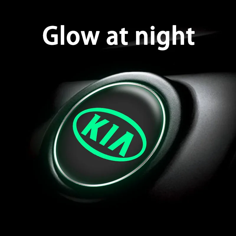 

KIA- car one-button start car diamond-studded one-button decoration car key one-button start keyhole car interior accessories