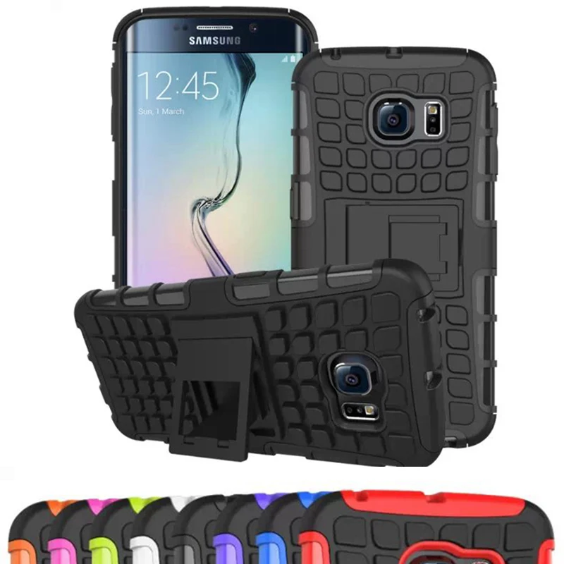 Heavy Duty Armor Shockproof Hard Hybird Silicone Phone Case for Samsung Galaxy S8 Plus S7 S6 Edge S5 S4 A3 A5 A7 J1 J3 2016 G530 | Мобильные