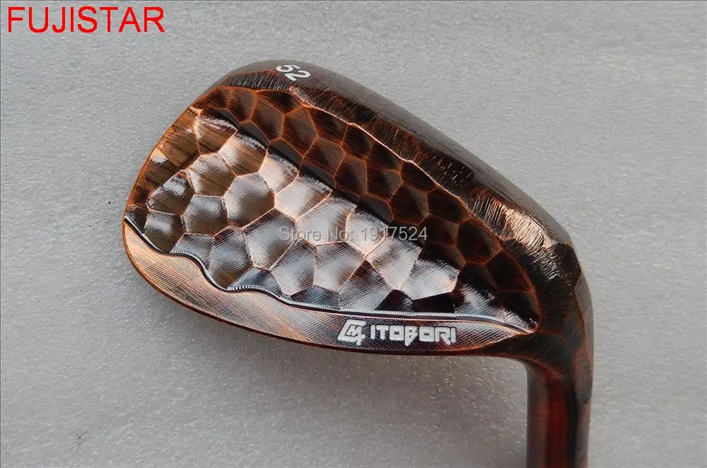 FUJISTAR GOLF ITOBORI дизайн клин кованая углеродистая сталь Различные deg Лофт для выбора медного цвета