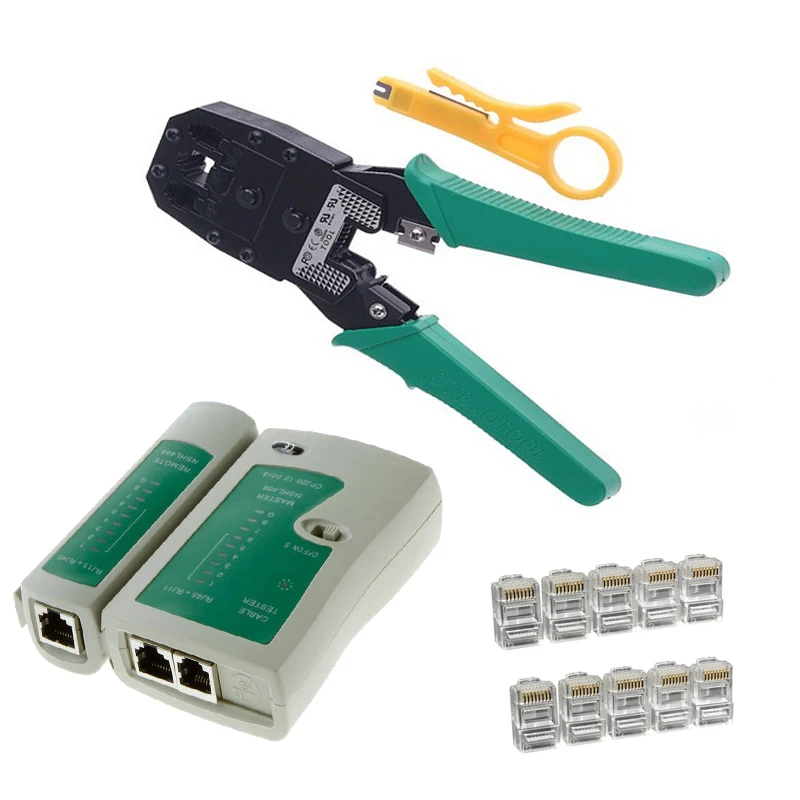 Портативный RJ45 RJ11 RJ12 щипцы для провода обжимной резки зачистки ПК сетевой ручной