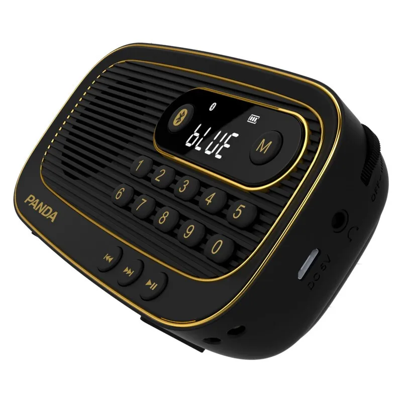 Настольный fm радио Bluetooth Радио домашний MP3 музыкальный плеер цифровой приемник с