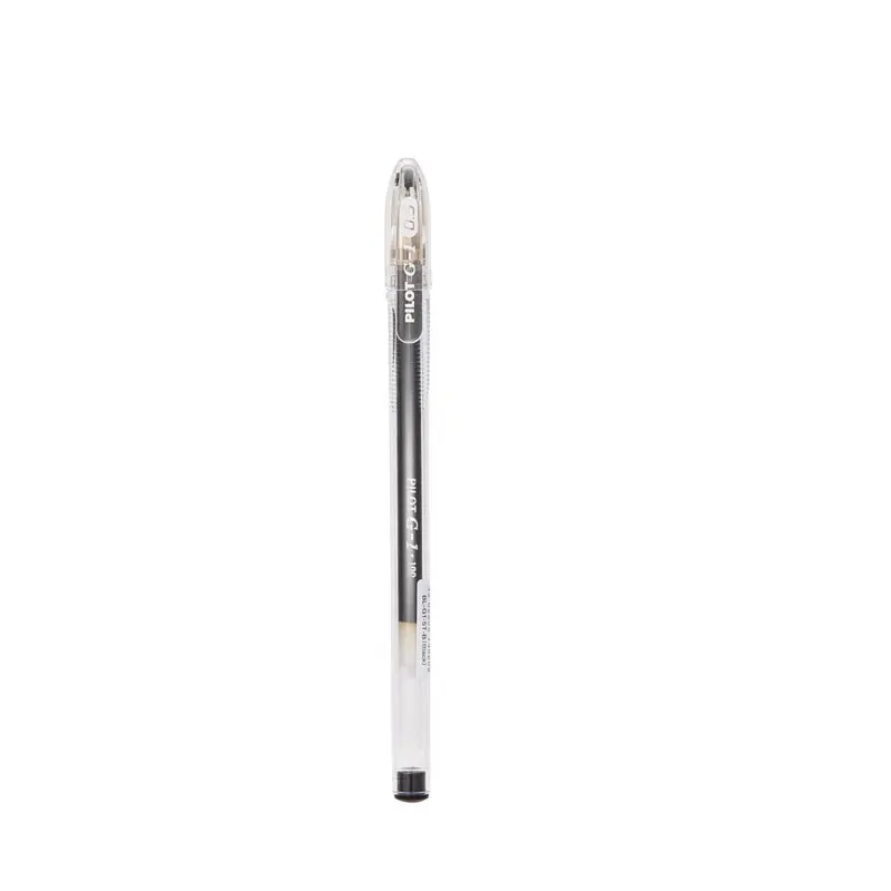 black 1Pcs Гелевая ручка PILOT BL-G1-5T, Студенческая офисная ручка Go strag Shili 0,5 мм, 1 шт - Цвет: black 1Pcs
