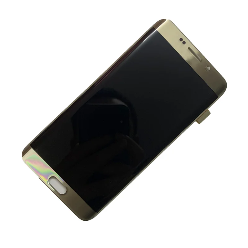 Оригинальный AMOLED ЖК дисплей с черной точкой для SAMSUNG S6 edge PLUS G928U G928A G928F дигитайзер