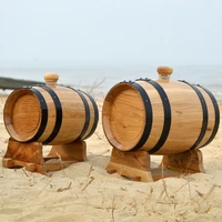 10l small oak barrel home mini store liquor imported oak barrel wine set wine aging storage barrel vineyard barrel 5l20l30l