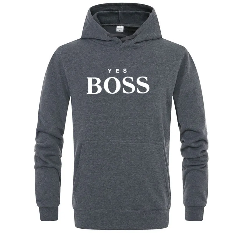 

Fall/Winter Fashion High-end Brand Men's Casual Sportswear Men's Hoodie/Sweatshirt Jogging Yes bos Street Hoodie Ladies Pullover