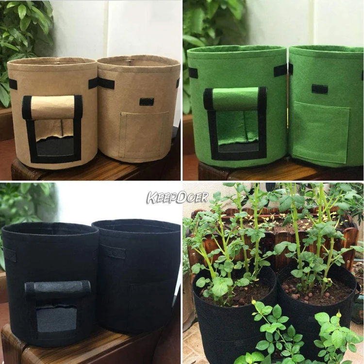 Цветочный горшок для сада картофеля моркови лука овощная сеялка корней |
