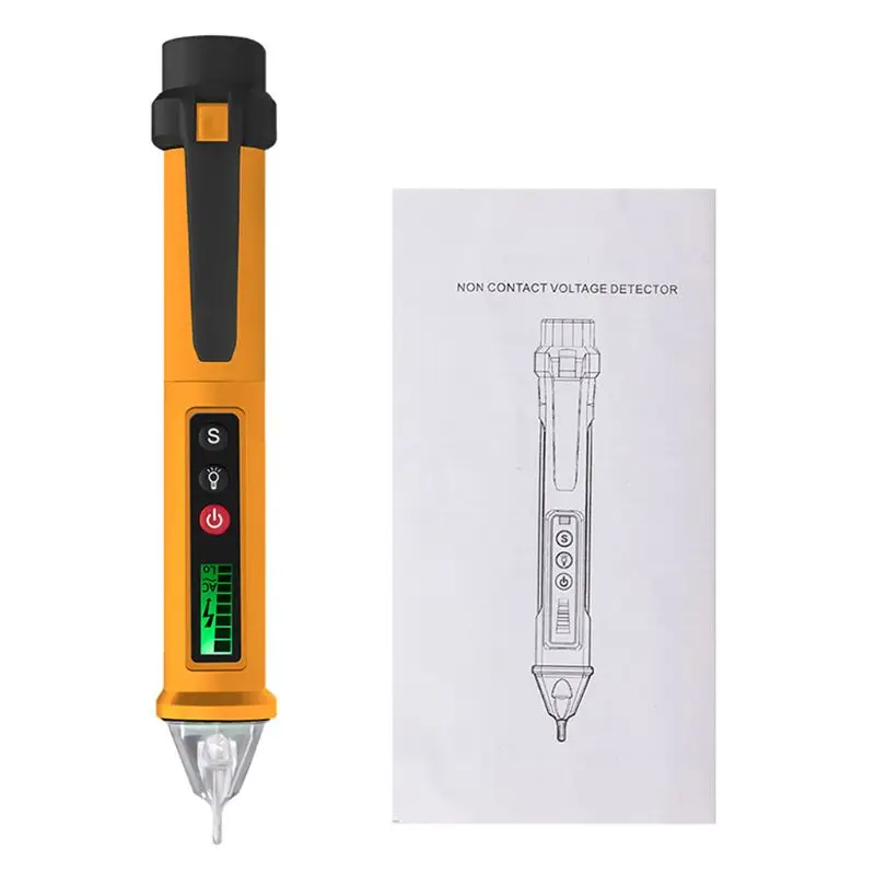 Digital Voltage Detector 12-1000V AC/DC Non-Contact Electric Test Pencil VC1010 Dropshipping | Инструменты