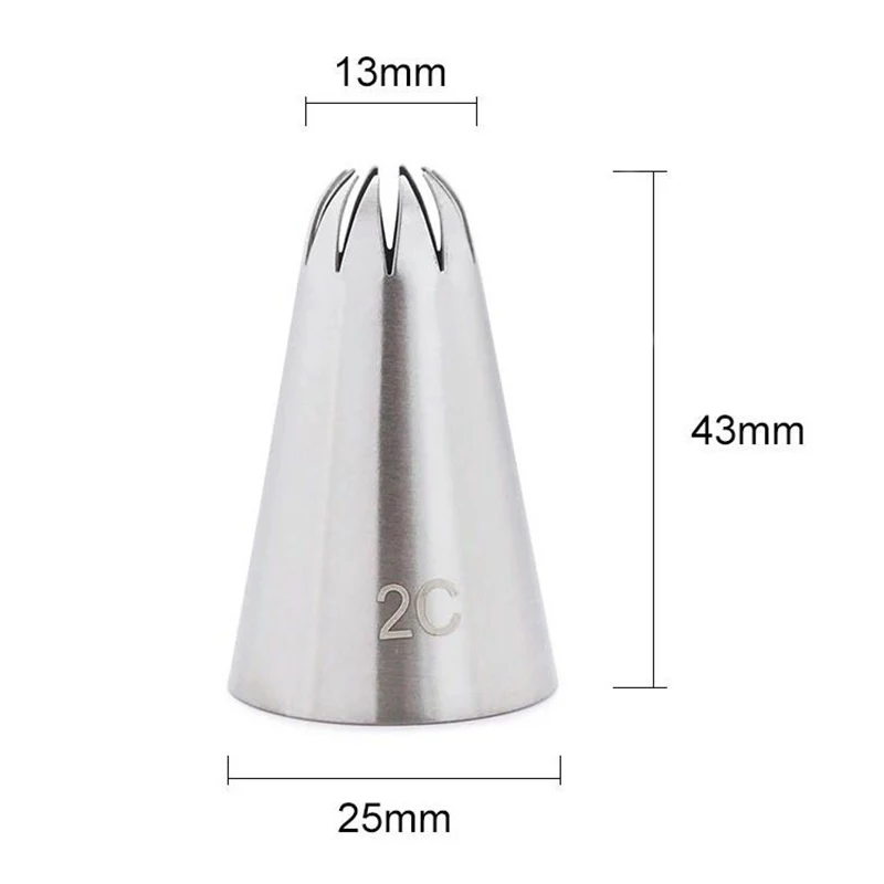 Насадки для украшения торта из нержавеющей стали | Дом и сад