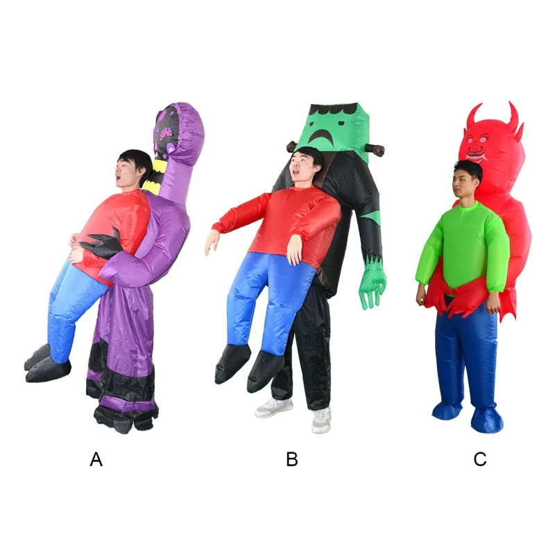 Надувной костюм для Хэллоуина карнавал представление реквизит|Украшения своими