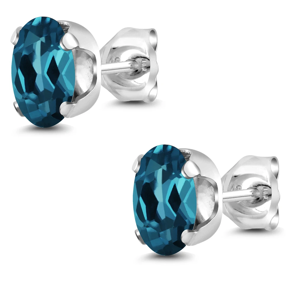 GemStoneKing 1 10 Ct 6X4 овальная форма Натуральный топаз драгоценный камень