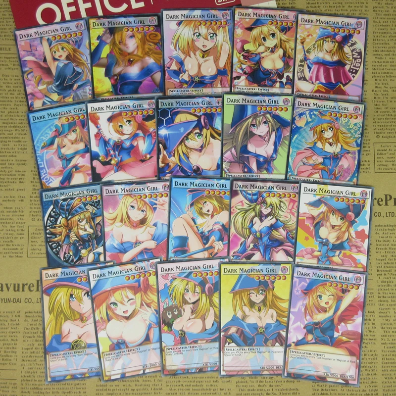20 штук в стиле темного мага для девочек костюм состоящий из арт карты Yugioh