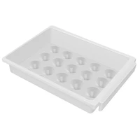 drawer type egg container egg storage box refrigerator fresh keeping 20 kitchen white plastic egg holders organizer container