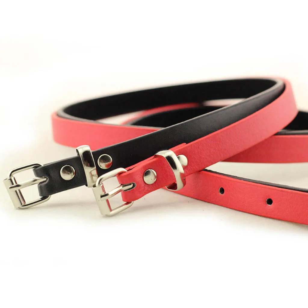 fashion female thin belt women 2019 high quality Strap leather trouser children's Belts ladies On dresses | Аксессуары для