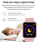 Смарт-часы D20 для мужчин и женщин, фитнес-браслет с монитором, электронный браслет, подарок для Xiaomi, Huawei, Samsung, Android, Apple
