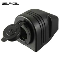small dustproof abs single pin cigarette lighter for car boat marine motorcycle