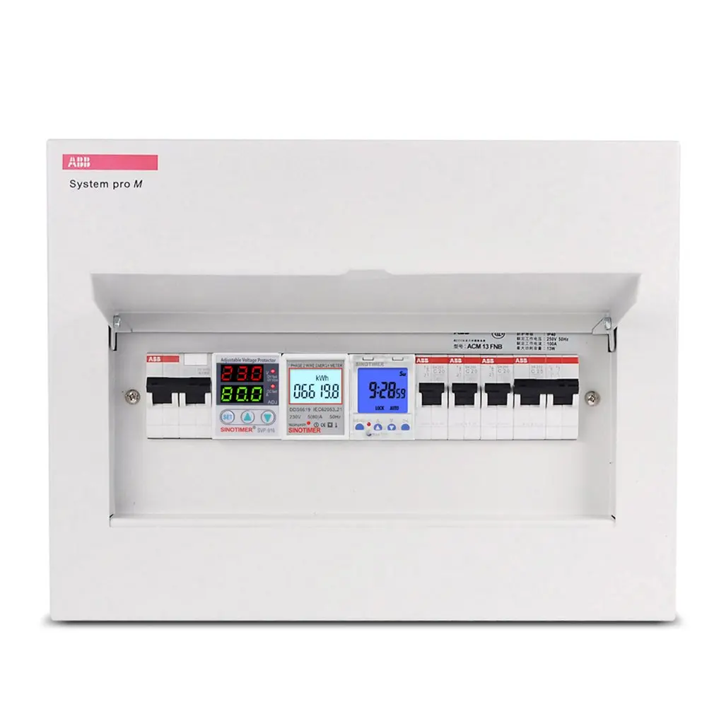 Rail Timer Backlight Large Screen Display 85-265V 16 Times 1 Second Min Interval 7 Days Programmable |