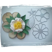 beautiful chrysanthemum and mosaic combination decorative metal cutting die clipbook paper knife die stamping die new die