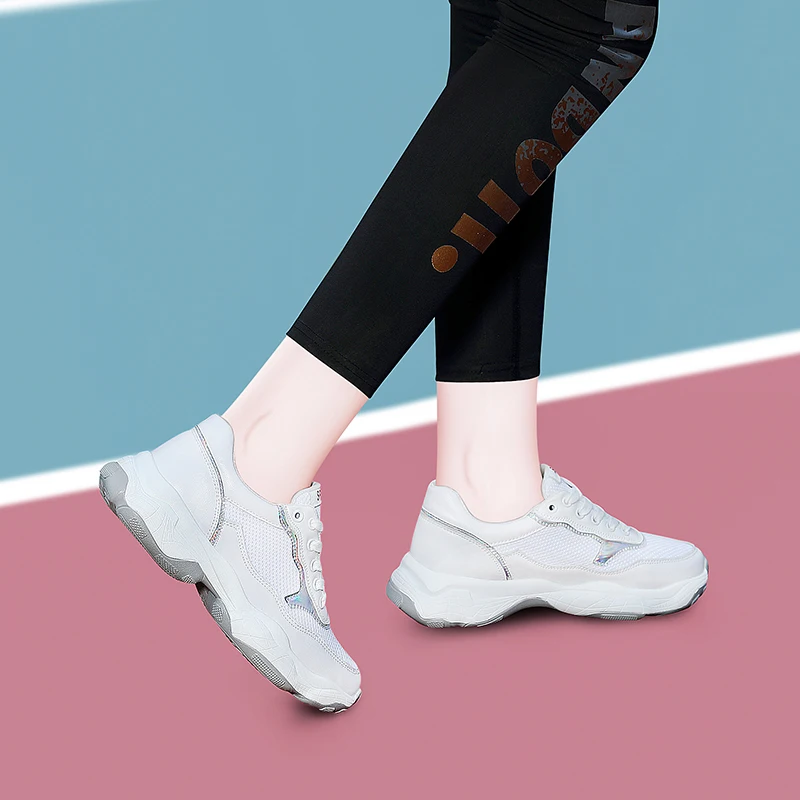 Женские сверхлегкие кроссовки дышащие удобные для бега спорта на открытом