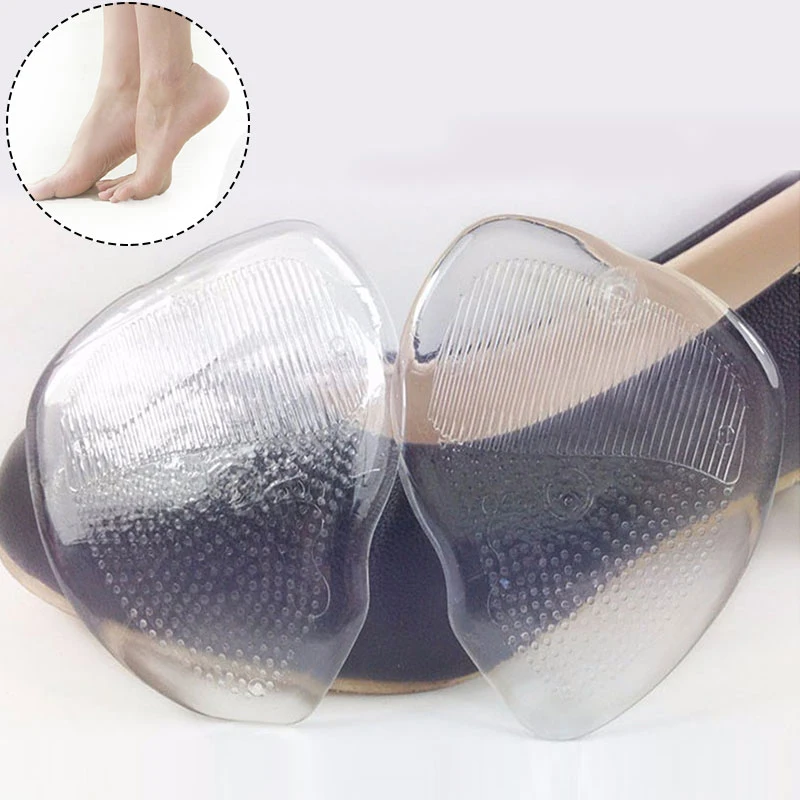 

Silicone Gel Forefoot Insole Shoes Pads High Heel Soft Orthopedic Insole Anti-Slip Foot Protection Foot Cushions Pain Relief