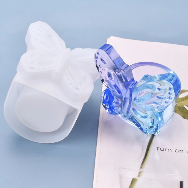 

DIY Butterfly Storage Box Silicone Mould Crafts Decorations Container Making Tool Crystal Epoxy Resin Mold