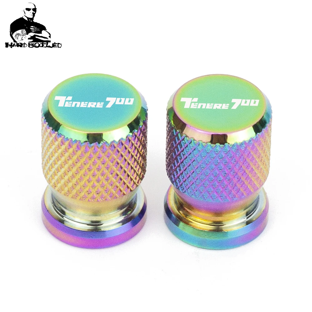 

With New Logo Tenere700 For Yamaha Tenere 700 2019 2020 Motorcycle Accessories Wheel Tire Valve Stem Covers CNC Airtight Caps