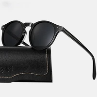 classic polarized sunglasses men and women brand designer retro round sunglasses retro men and women glasses
