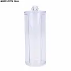 Ватные диски ватные тампоны прозрачный держатель для хранения коробка прозрачный косметический Органайзер чехол для макияжа