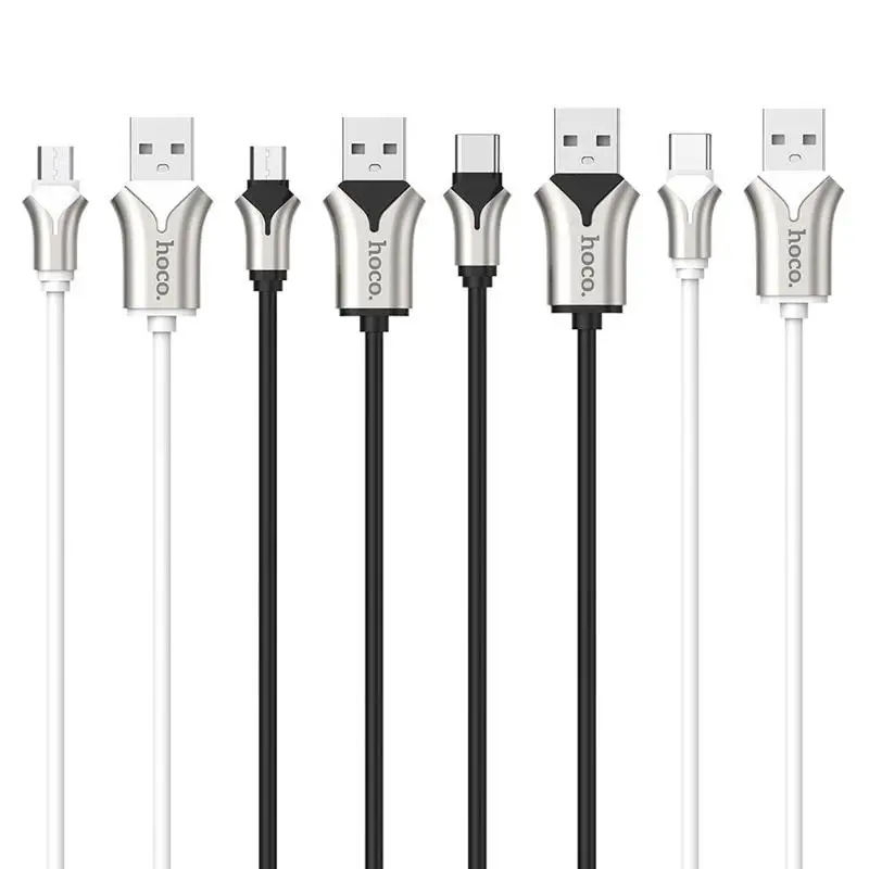 Кабель для передачи данных HOCO U67 Micro USB Type C зарядный шнур провод телефона