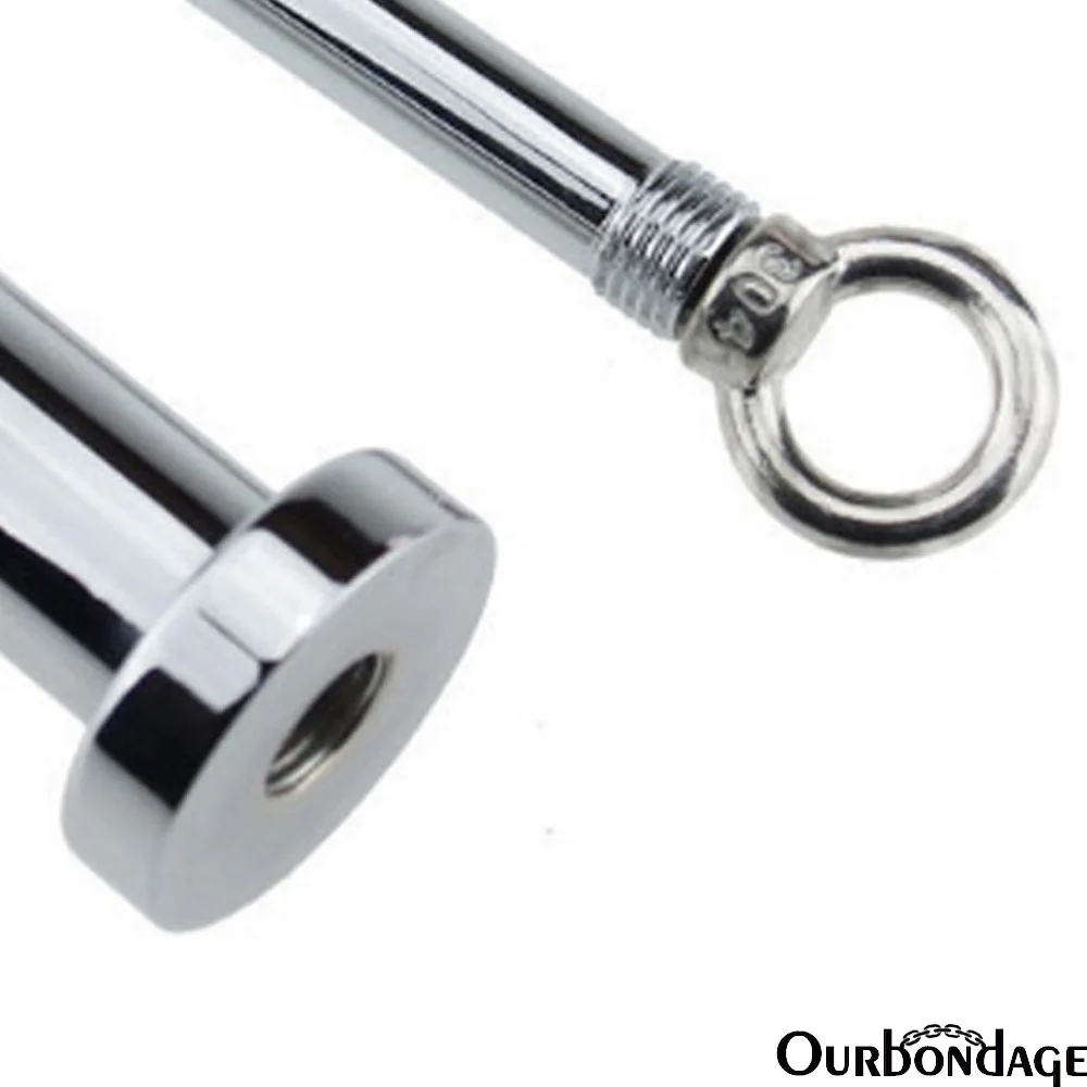 Ourbondage Алюминий сплав Анальный расширение расширитель с внутренней подкладкой из