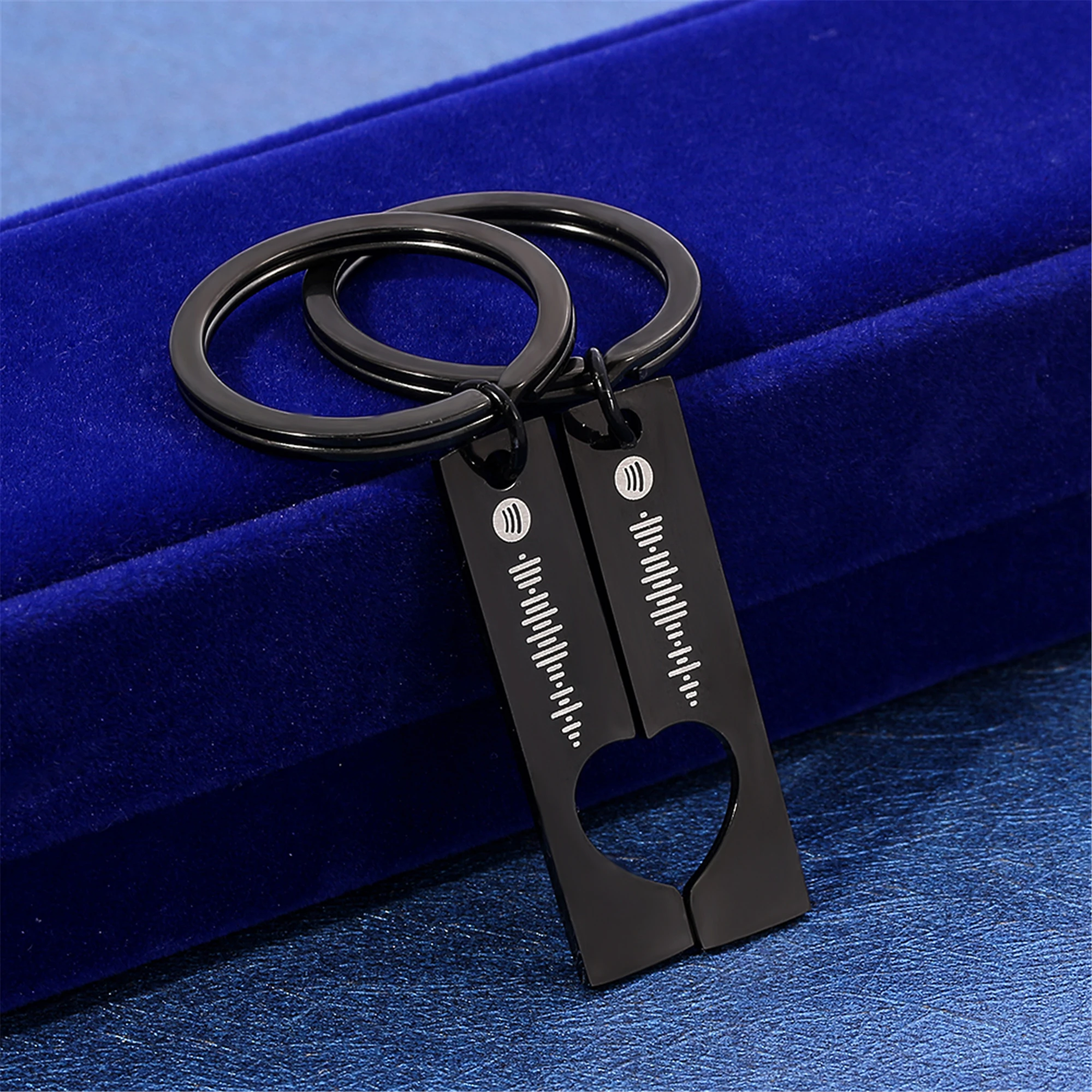 

Aibeads Our first home stainless steel key ring couple key chain fashion jewelry accessory gift love couple key chain pair