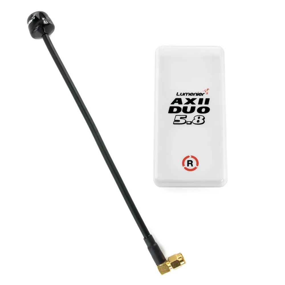 

Lumenier AXII DUO High Gain 5.8GHz 12.2 dBi FPV Antenna RHCP for Fatshark Immersionrc FPV Goggles FPV RC Racing Drone Models