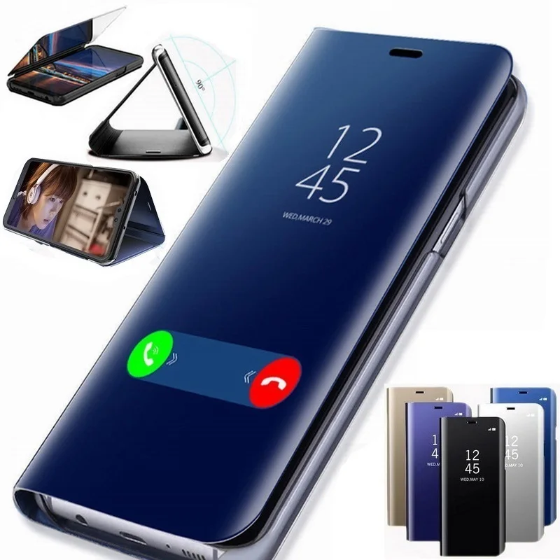 Крышка подставка для четкого обзора samsung Galaxy S7 S6 край S9 S8 S10 рlus lite s20 note 8 9 J6 J7 J8 A5 A6 A7